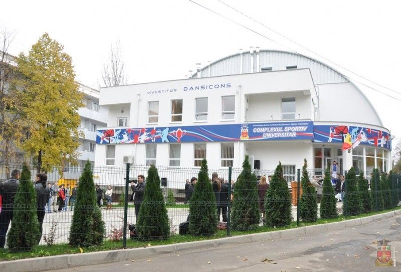 Noul complex sportiv universitar - o premieră pentru RM Noul complex sportiv universitar - o premieră pentru RM